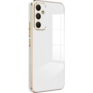 Samsung Galaxy A05S Kılıf Olive Plated Beyaz