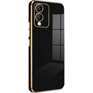 Vivo Y17S Kılıf Olive Plated Siyah