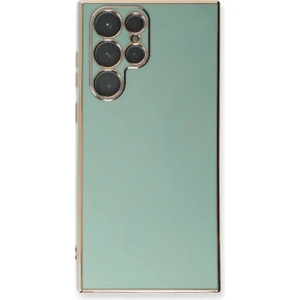 Samsung Galaxy S24 Ultra Kılıf Olive Plated Yeşil