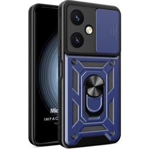 Vivo Y27 Kılıf Impact Resistant Lacivert