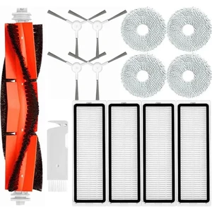 Elektrikli Süpürge Aksesuar Seti Xiaomi Robot Süpürge S10+ / S10 Plus Yedek Yedek Parça Aksesuarları Için Uyumlu (Yurt Dışından)