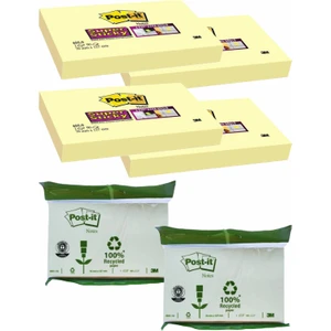Super Stıcky Notes 6lı Set(2renk) 76MMX127MM