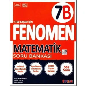 Gama Yayınları Fenomen 7. Sınıf Matematik Soru Bankası(B)