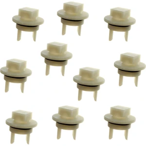 10 Adet Kıyma Makinesi Plastik Dişli Kolu 418076 Bosch Beko Için Fit (Yurt Dışından)