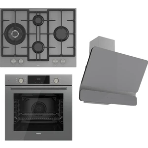 Flowart  Serisi Gri Set (ED078+ QMS63CPR +D082 )