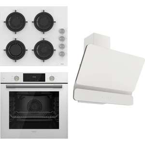 Flowart  Serisi Beyaz Set (CS206+ QMS63CB +D081 )