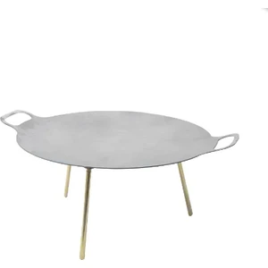 Campout Ayaklı Portatif Kavurma Sacı