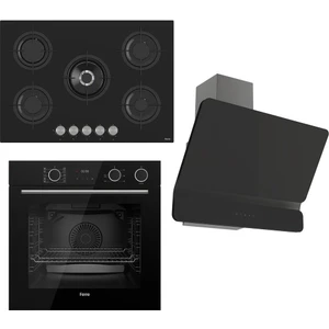Steamart&fryart Serisi Buharlı Pişirme Siyah Set (RS035 + XE64CS +D080 )