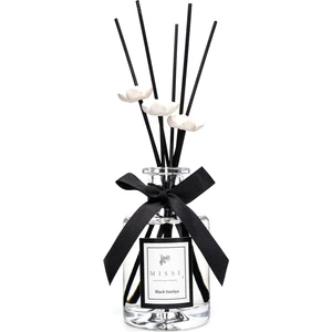 200 ml Silindir Şişe Black Vanilya Bambu Çubuklu  Oda Kokusu