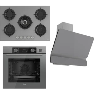 Steamart&fryart Serisi Buharlı Pişirme Gri Set (RS038 + XE64CPR +D082 )