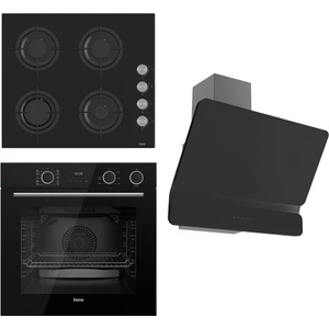 Steamart&fryart Serisi Buharlı Pişirme Siyah Set (CS205 + XE64CS +D080 )