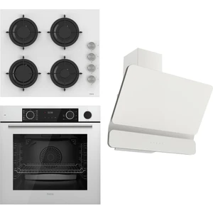 Steamart&fryart Serisi Buharlı Pişirme Beyaz Set (CS206 + XE64CB +D081 )
