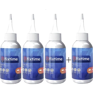 FİXTİME Tile Master Silikonlu Derz Dolgusu 225 ml Gri  ( 3+1 HEDİYELİ SATIŞ PAKET )