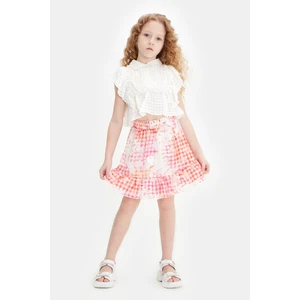 Kız Çocuk Desenli Etek 23SS0TJ4305