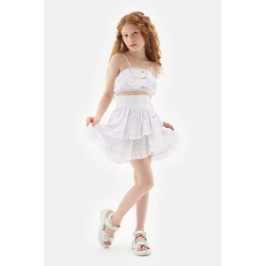 Kız Çocuk Ekru Etek 23SS2TJ4314