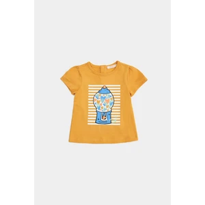 Gb Baby Layette  Kız Bebek Oranj Tshirt 23PSSBG2506