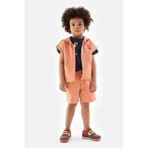Erkek Çocuk Somon Şort 23SS0NB3128