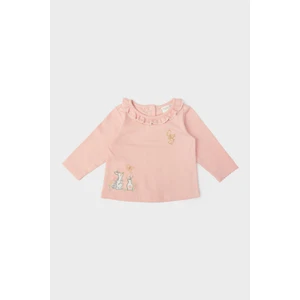 Kız Bebek Pembe T-Shirt 23FW0LT7501