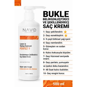 Bukle Belirginleştirici Durulanmayan Saç Kremi - Kıvırcık Saçlar İçin - Sülfatsız - 500ml