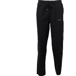 Erkek  Saf Pamuk Kumaş Pantolon Battal Beden Düz Paça Cepli Beli Bağcıklı Tam Kalıp