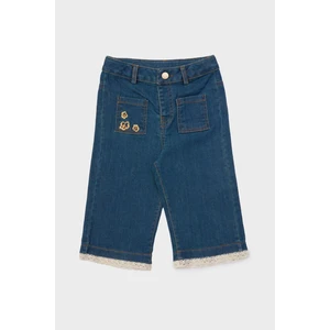 Gb Baby Layette Kız Bebek Denim Pantolon %98 Pamuklu Yumuşak Konfor 23FW1BG2237