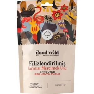 The Good Wild Glütensiz Filizlendirilmiş Kırmızı Mercimek Unu 300 G
