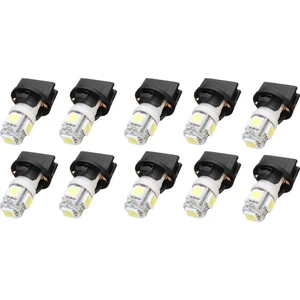 Sant Kuee 10X T10 Beyaz 5050 194 LED Ampuller Gösterge Göstergesi Küme Dash Işık Soket ile (Yurt Dışından)