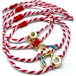 Concept Hubutu Hediyelik 4’lü Marteniçka Şans Dilek Bileklik Seti