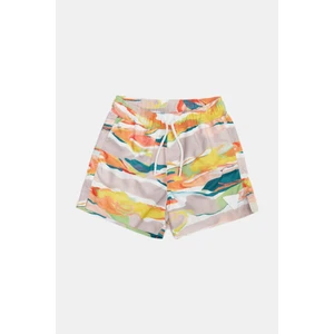 Erkek Çocuk Desenli Şort Normal Bel 2023 Yaz Modası 3 Cep ile Rahat Kullanım