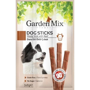 Garden Mix  Dana Etli Köpek Stick Ödül 3x11g
