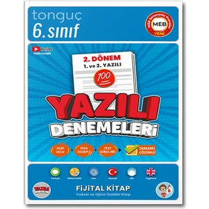6. Sınıf Yazılı Denemeleri 2. Dönem 1 ve 2. Yazılı