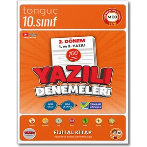 10. Sınıf Yazılı Denemeleri 2. Dönem 1 ve 2. Yazılı