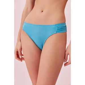 Yanı Pileli Bikini Alt