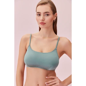 Düz Bralet Bikini Üst