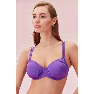 Balenli Körüklü Bikini Üst