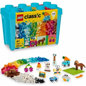 Classic Cıvıl Cıvıl Yaratıcı Yapım Kutusu 11038 - 4 Yaş ve Üzeri Çocuklar Için 10 Farklı Figür Içeren Hayal Gücünü Geliştiren Yaratıcı Oyuncak Yapım Seti (850 Parça)