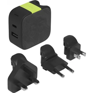 Infinity Lab Instantcharger 65W 2 USB Şarj Aleti Siyah
