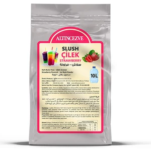 Ice Slush Karlı Buzlu Karlama Tozu | Çilek 1.250 gr - 10 L