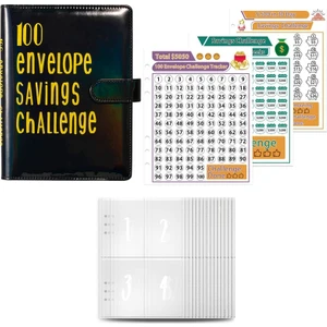 Budget Binder G ile Bir Yılda 5.050 Tasarruf Yapmak Için 52 Haftalık 100 Zarf Tasarruf Mücadelesi Eğlenceli Yoluna Katılın (Yurt Dışından)