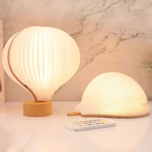 16 Renkli, Zaman Ayarlı, Kumandalı, Rgb Masa Lambası, Şarjlı, Katlanabilir Kamp ve Gece Lambası Kitap Okuma Lambası