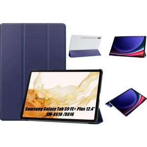 Samsung Galaxy Tab S9 Fe Plus SM-X610 / X616 Kılıf Akıllı Uyku Modlu Smart Cover Tablet Kılıfı