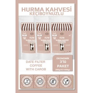 Hurma Aşkı Filtre Hurma Kahvesi Keçiboynuzlu 200GRX3=600GR