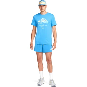Dri-Fit Run Trail Erkek Mavi Koşu T-Shirt DZ2727-435