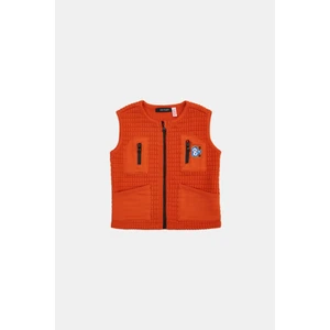 Gb Baby Layette Erkek Bebek Oranj Yelek 23PSSBG1701