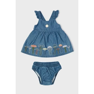 Kız Bebek Denim Elbise