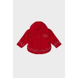 Gb Baby Layette Kız Bebek Kırmızı Yağmurluk