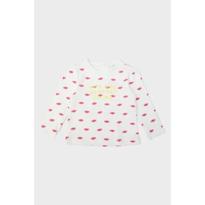 Gb Baby Layette Kız Bebek Beyaz T-Shirt 23FW0BG2512