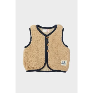Erkek Bebek Bej Yelek 23FW0LT8705