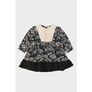 BG Baby Kız Bebek Desenli Elbise 23FW0BG2904