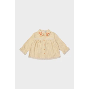 BG Baby Kız Bebek Çizgili Gömlek 23FW1BG2614